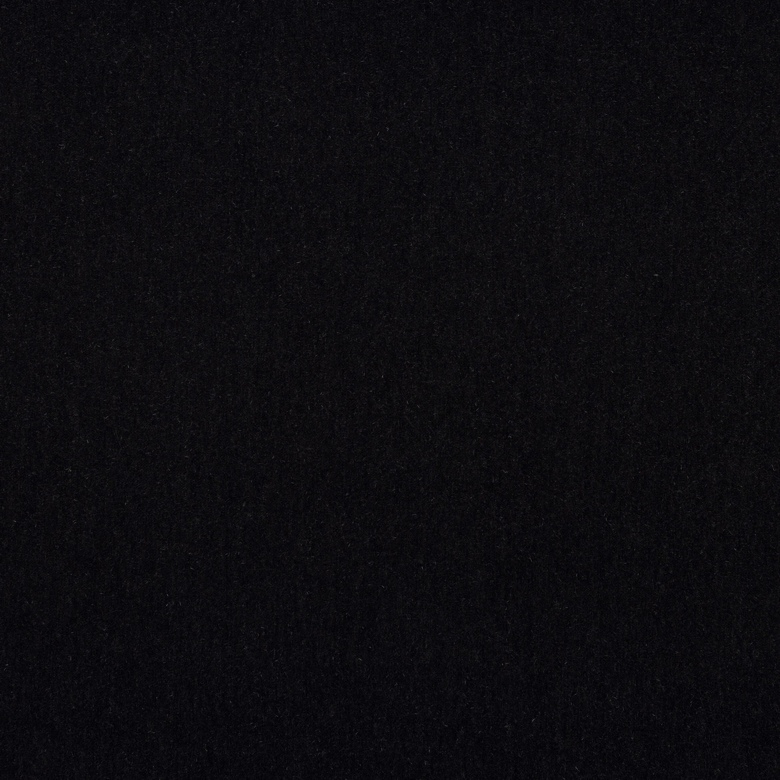 Deep charcoal black mohair swatch with a soft, velvety surface