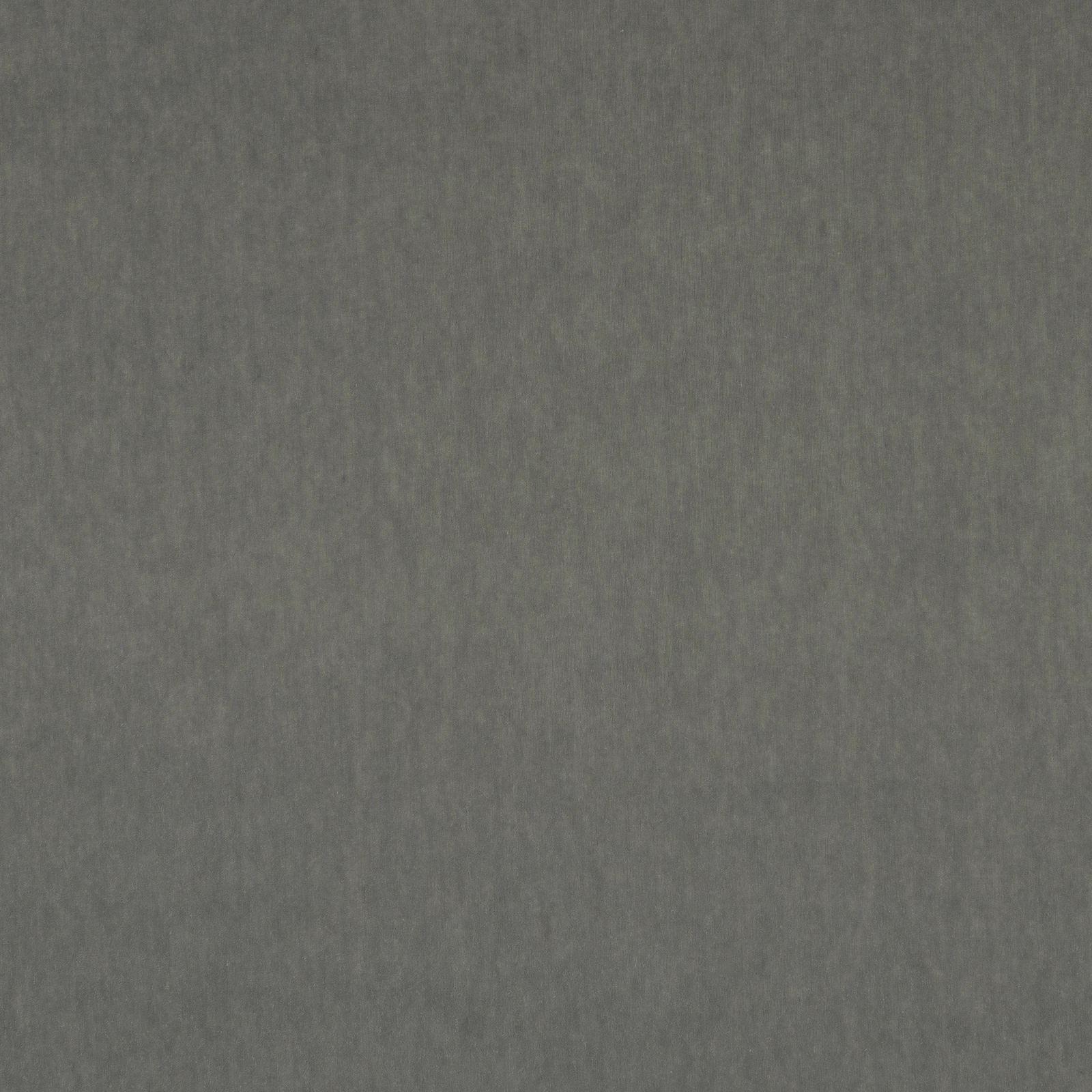 Soft fog-grey mohair plain fabric with a subtly brushed texture