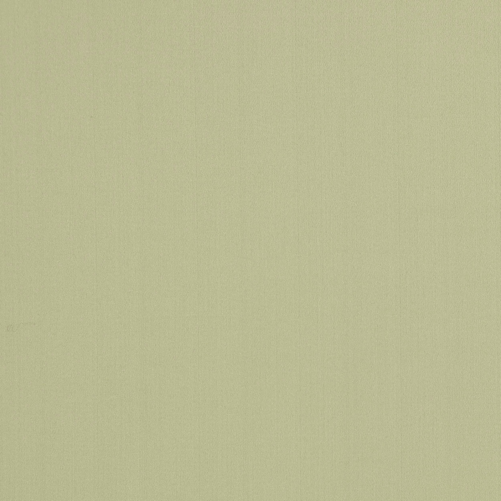 Soft sage-olive plain woven fabric swatch with a smooth matte texture