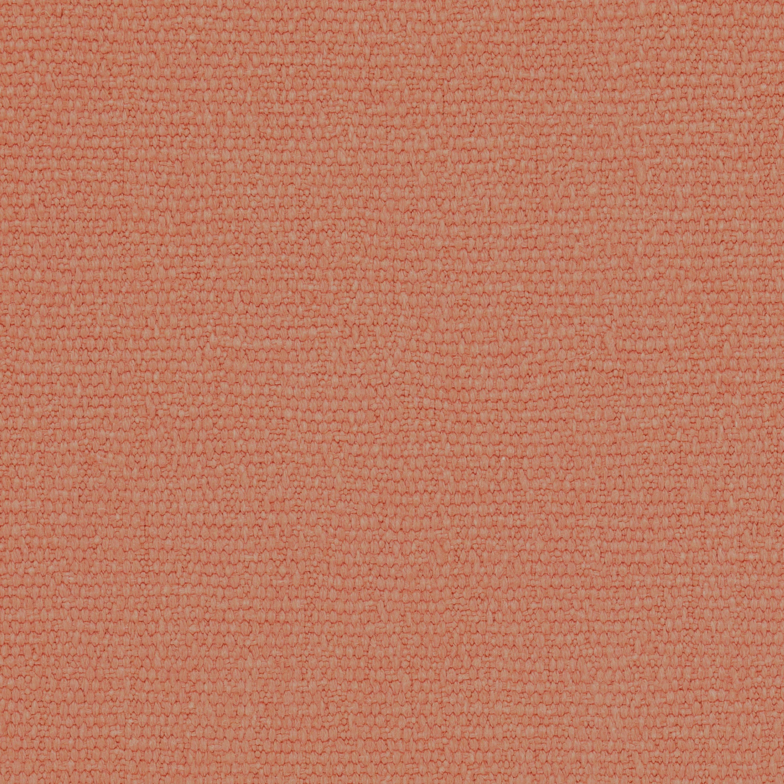 Soft apricot terracotta linen swatch with a fine woven texture