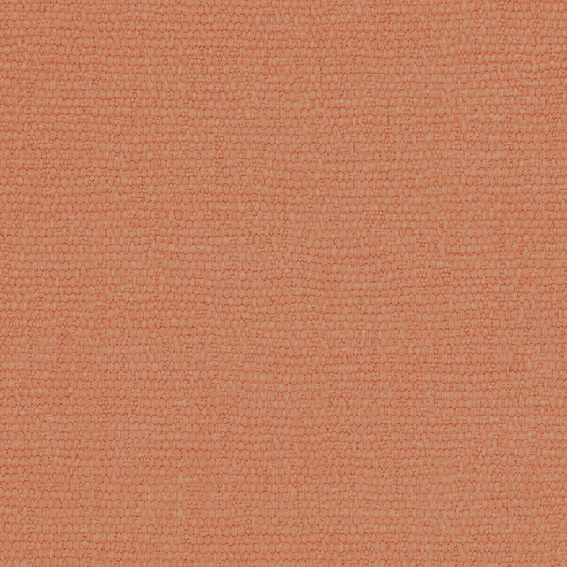 Soft apricot terracotta linen swatch with a fine woven texture