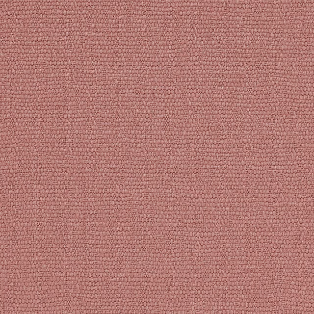 Dusty rose linen fabric with a fine plain weave and soft texture