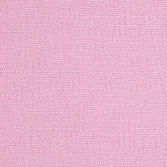Close-up of a soft powder pink linen weave with fine textured surface