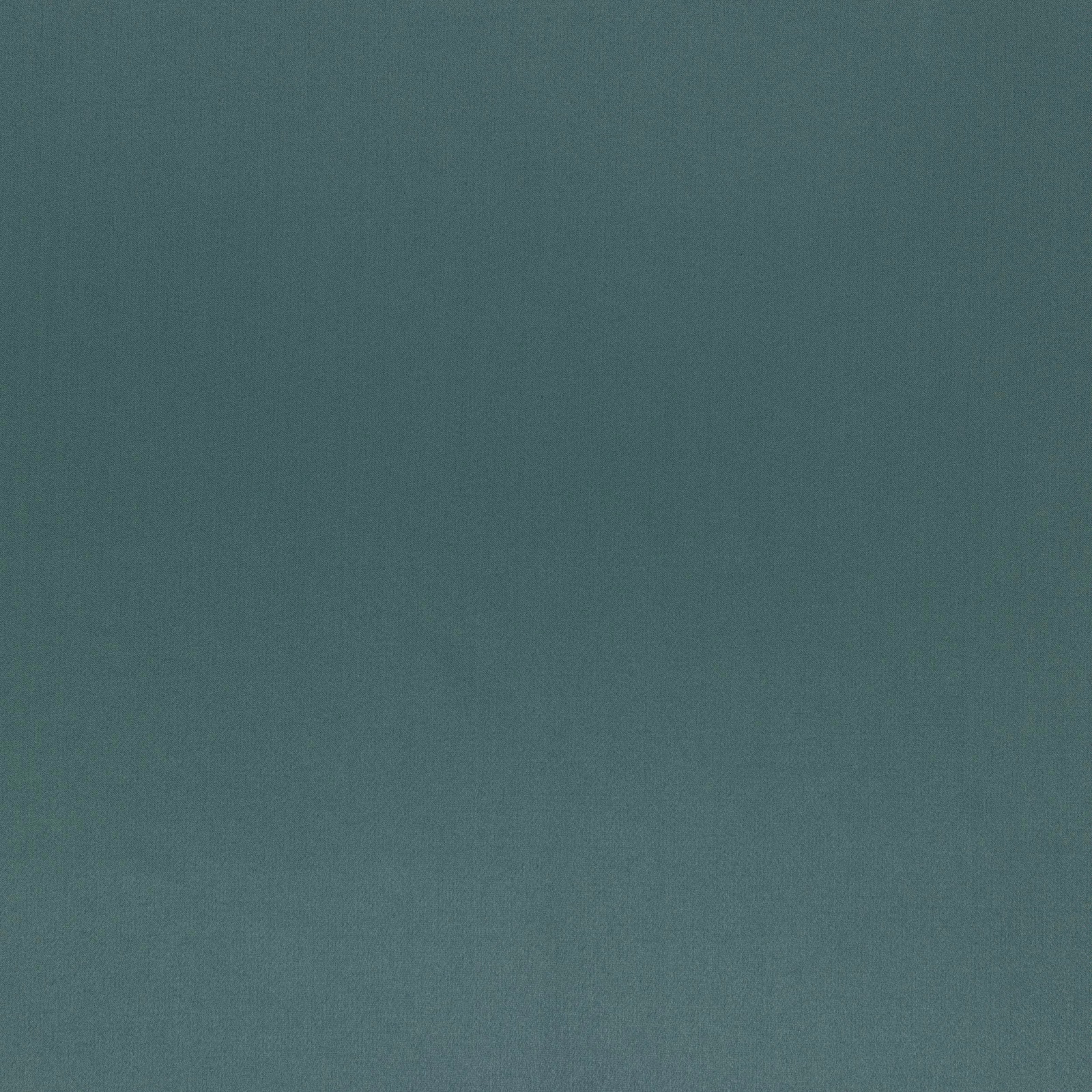 Muted cedar teal plain woven fabric with a soft matte sheen
