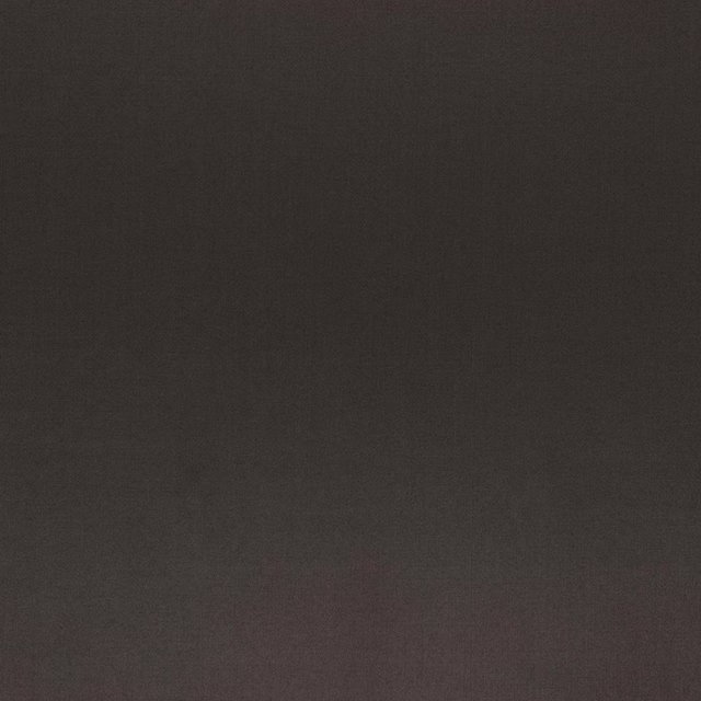Dark charcoal plain-woven fabric swatch with a subtle soft sheen