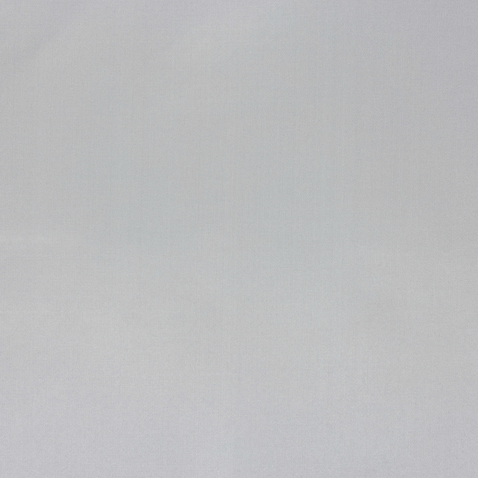 Pale fog-grey plain woven fabric with a soft matte-sheen surface