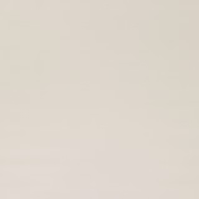 Pale cream plain-woven fabric swatch with a soft matte-silk finish