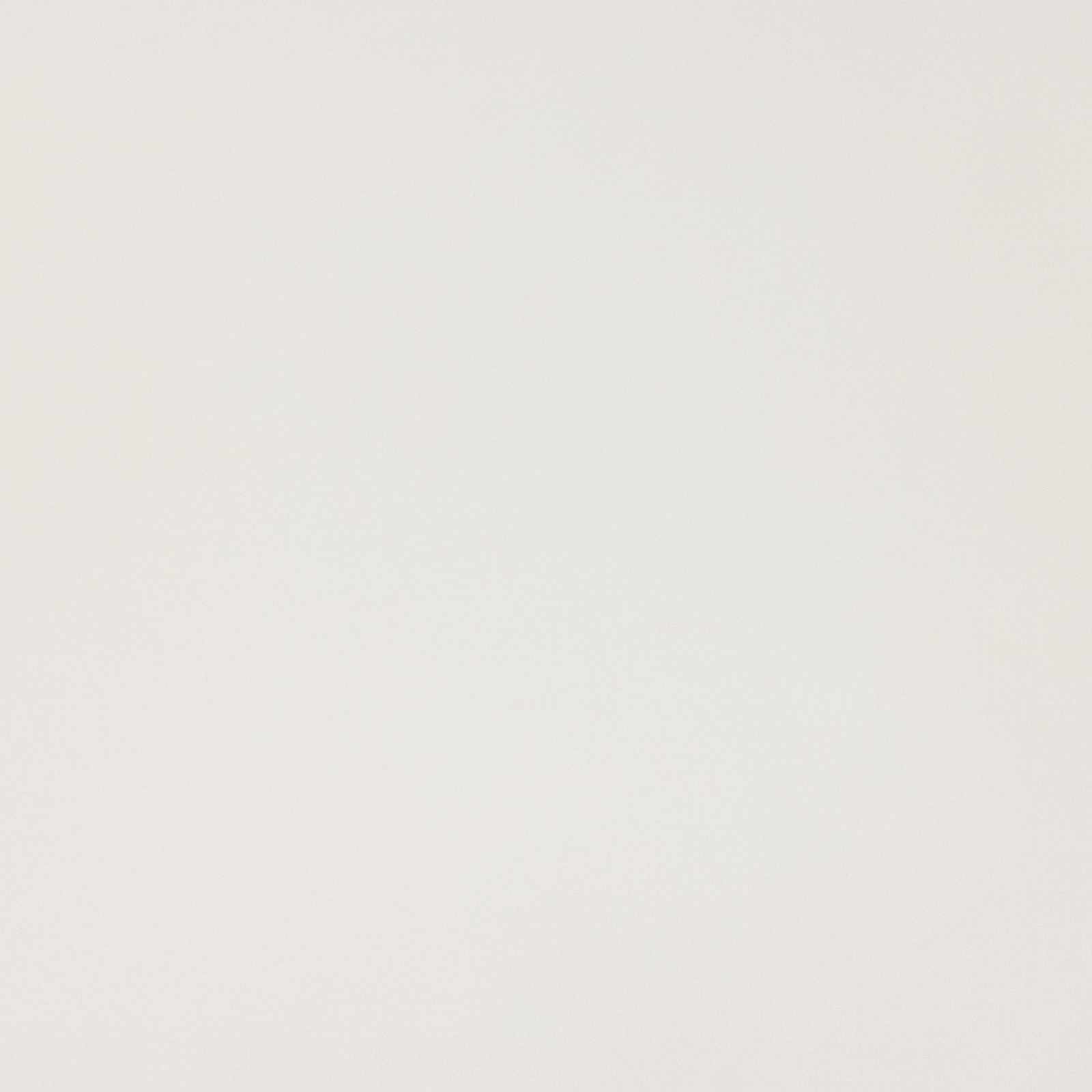 Soft ivory plain fabric swatch with a smooth, lightly lustrous surface