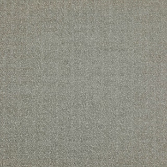 Close-up of Auden Silver woven fabric in soft sage-grey herringbone texture