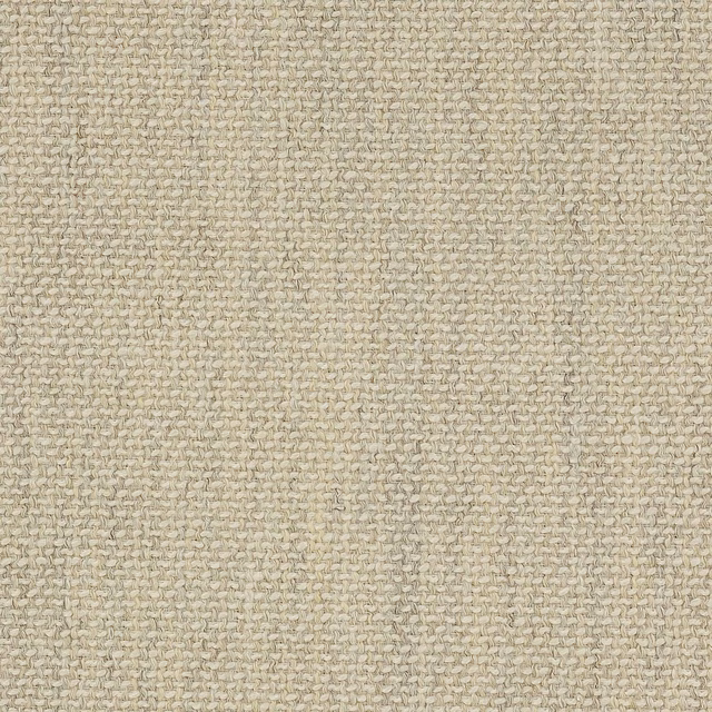 Close-up of Rosmar Cream woven fabric in a soft cream, nubby texture