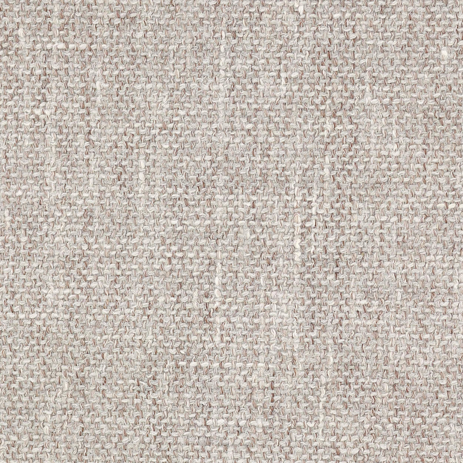 Close-up of a soft dove cream woven fabric with a nubby linen texture