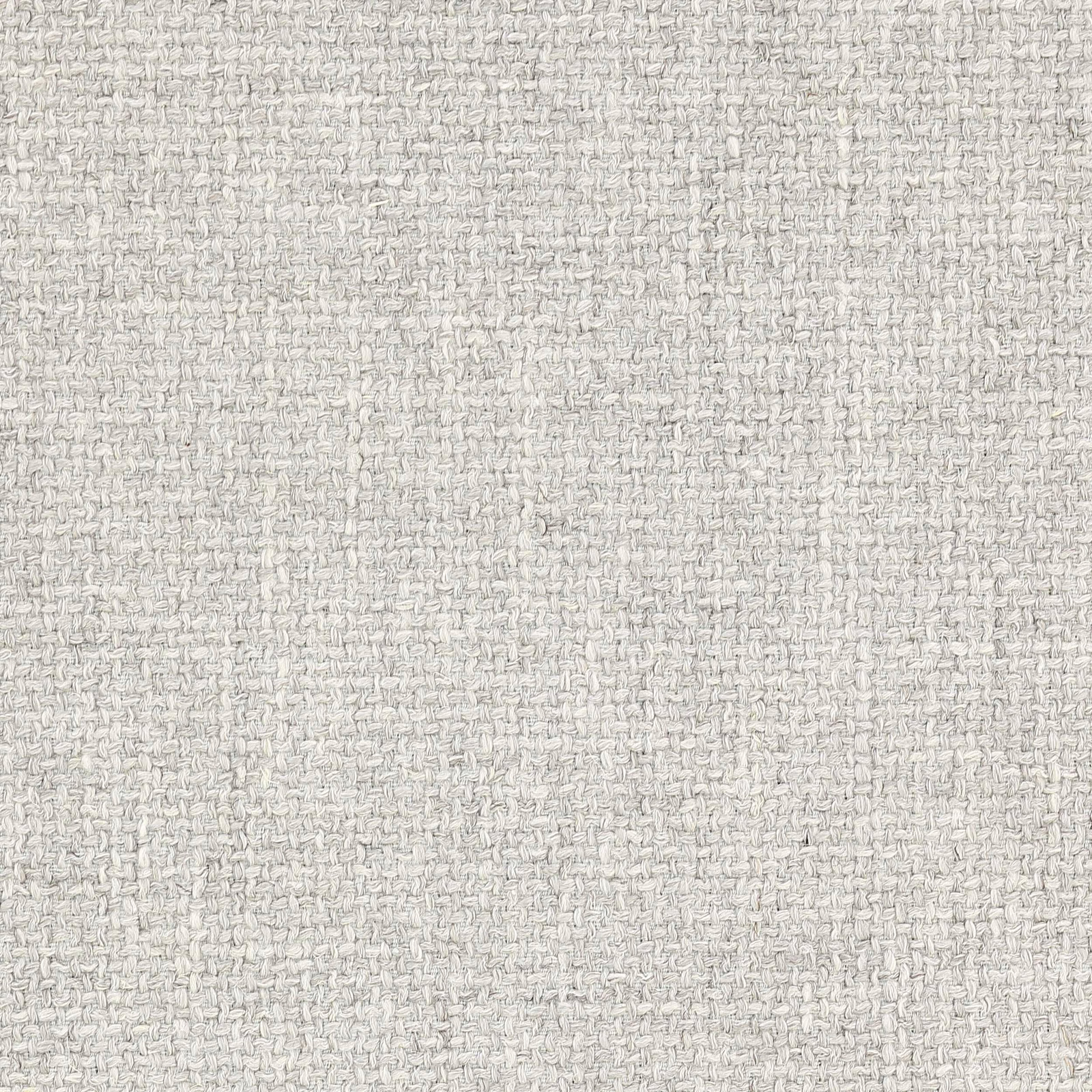 Pale heathered grey plain weave fabric with a softly nubbly texture