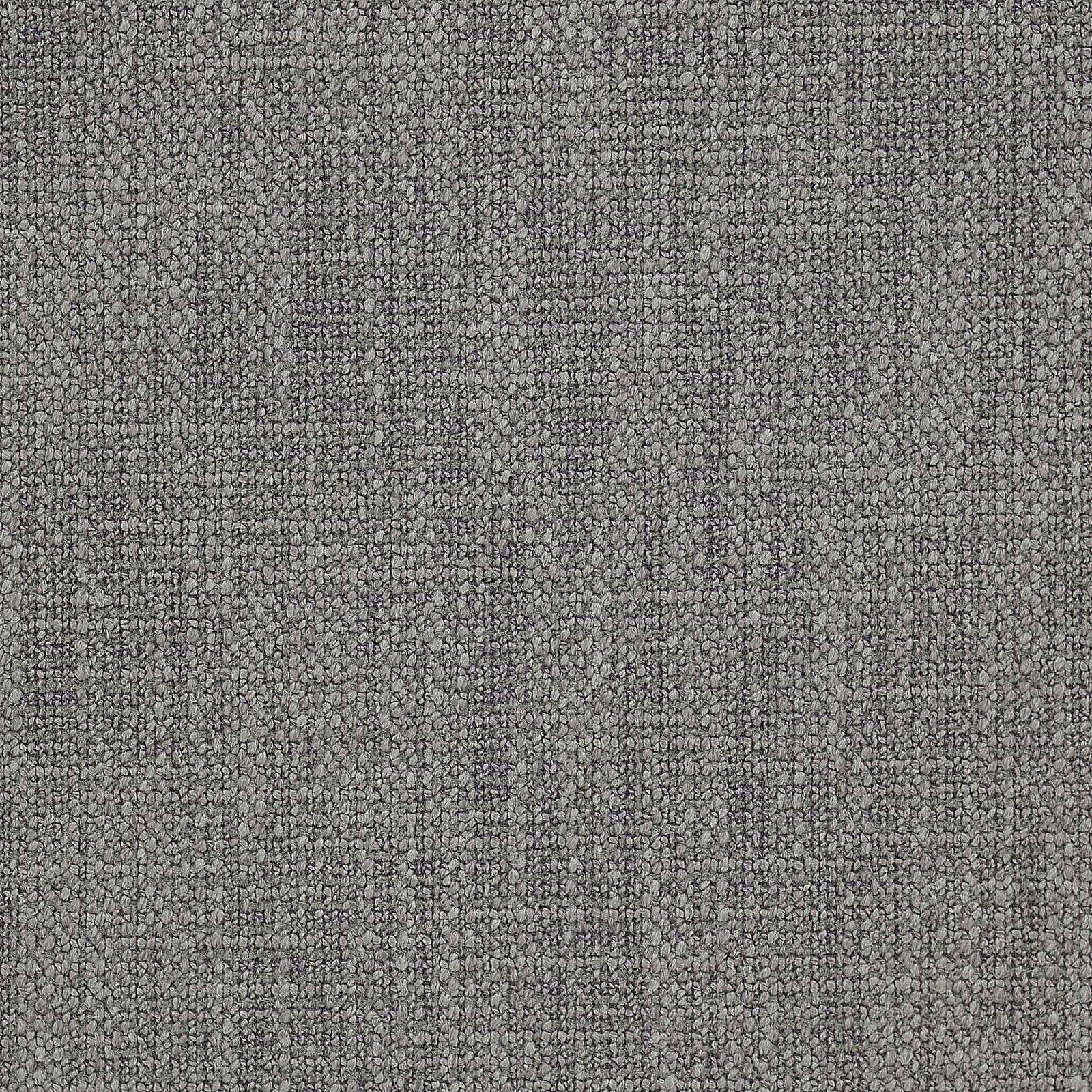 Close-up of a charcoal grey textured weave with fine speckled yarns