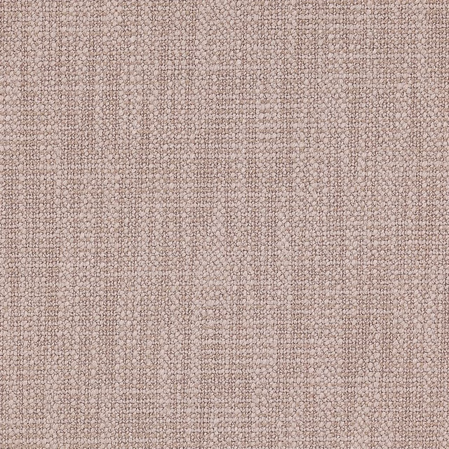 Close-up of soft beige taupe woven fabric with a fine, speckled texture