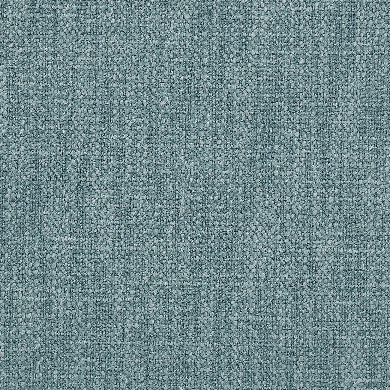 Close-up of soft blue-green woven fabric with a nubby textured surface