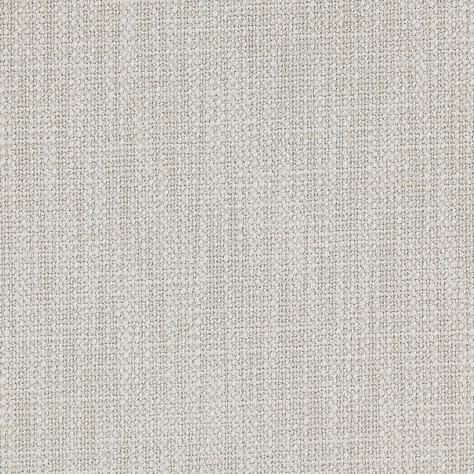 Pale grey woven fabric swatch with a fine nubby texture