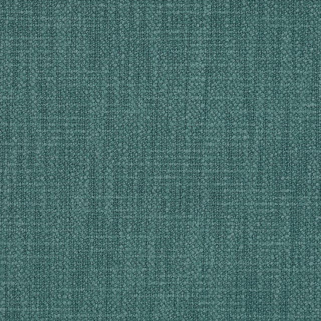Textured muted jade teal woven fabric with a soft nubby surface