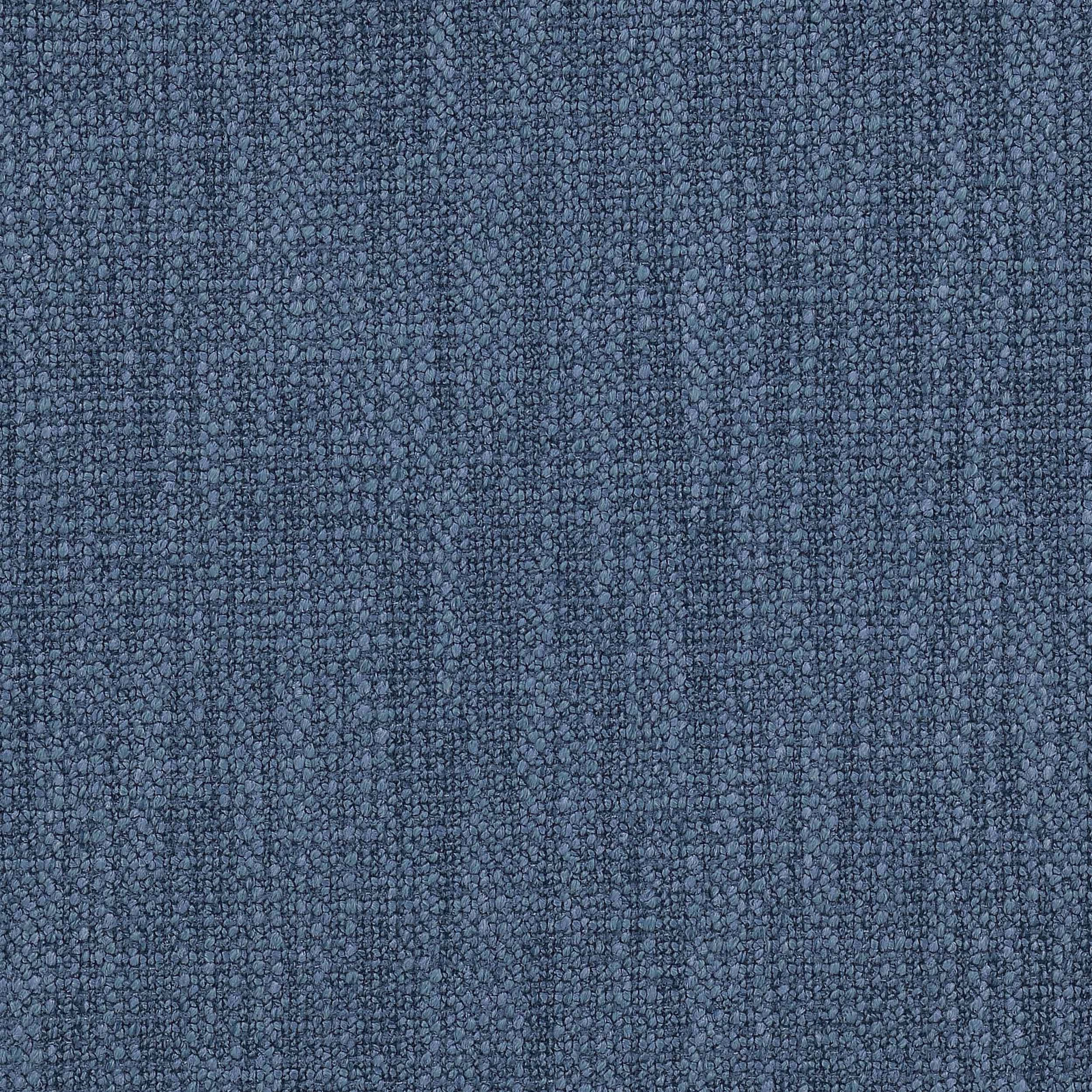 Close-up of a softly textured navy blue woven fabric with a fine nubby surface