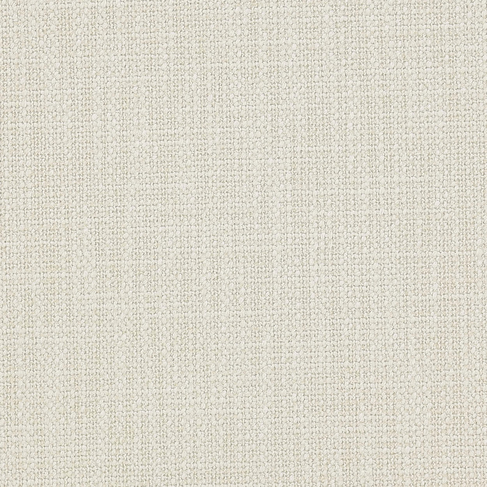 Close-up of pearl cream woven upholstery fabric with a fine textured surface