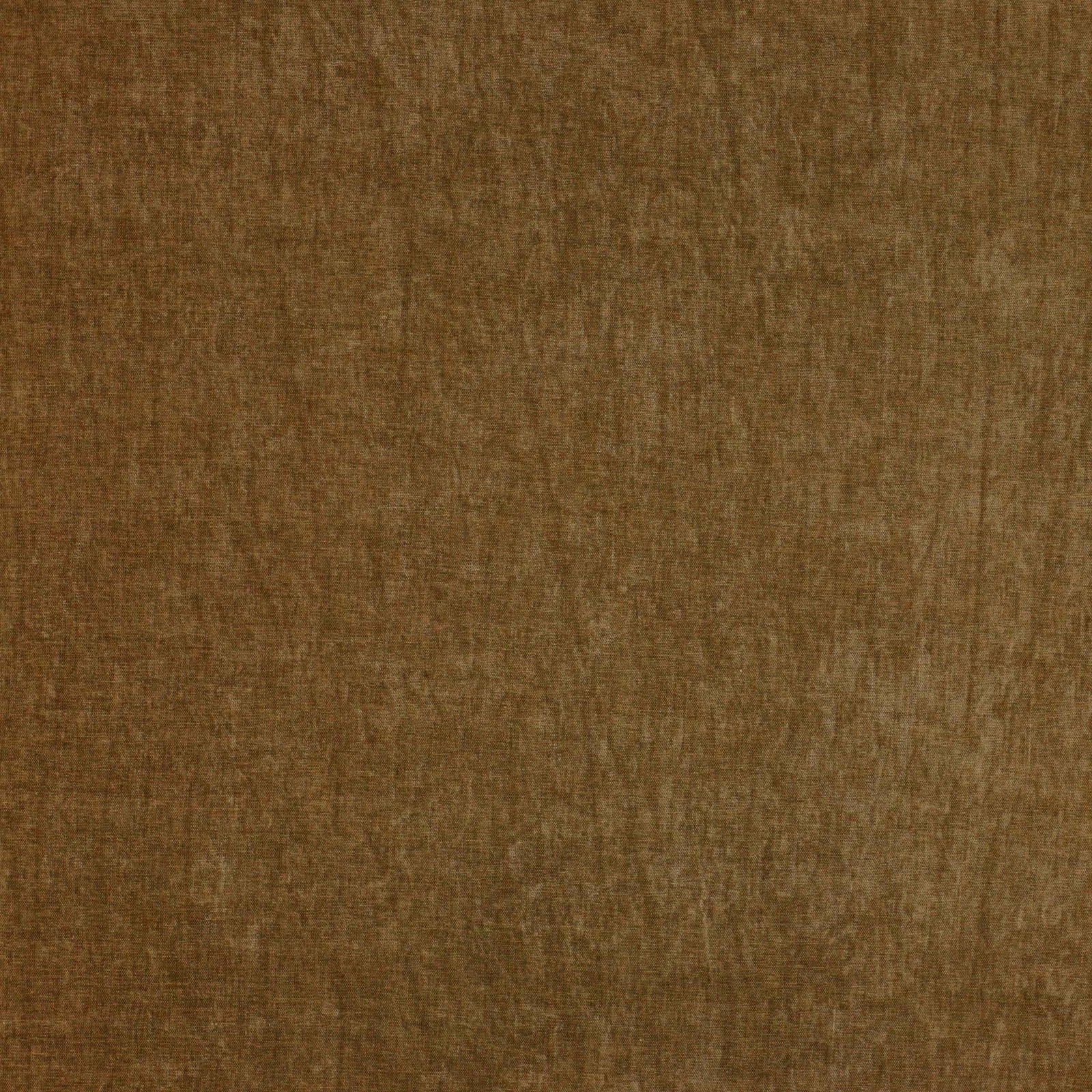 Close-up of warm taupe plain-woven fabric with a softly mottled surface