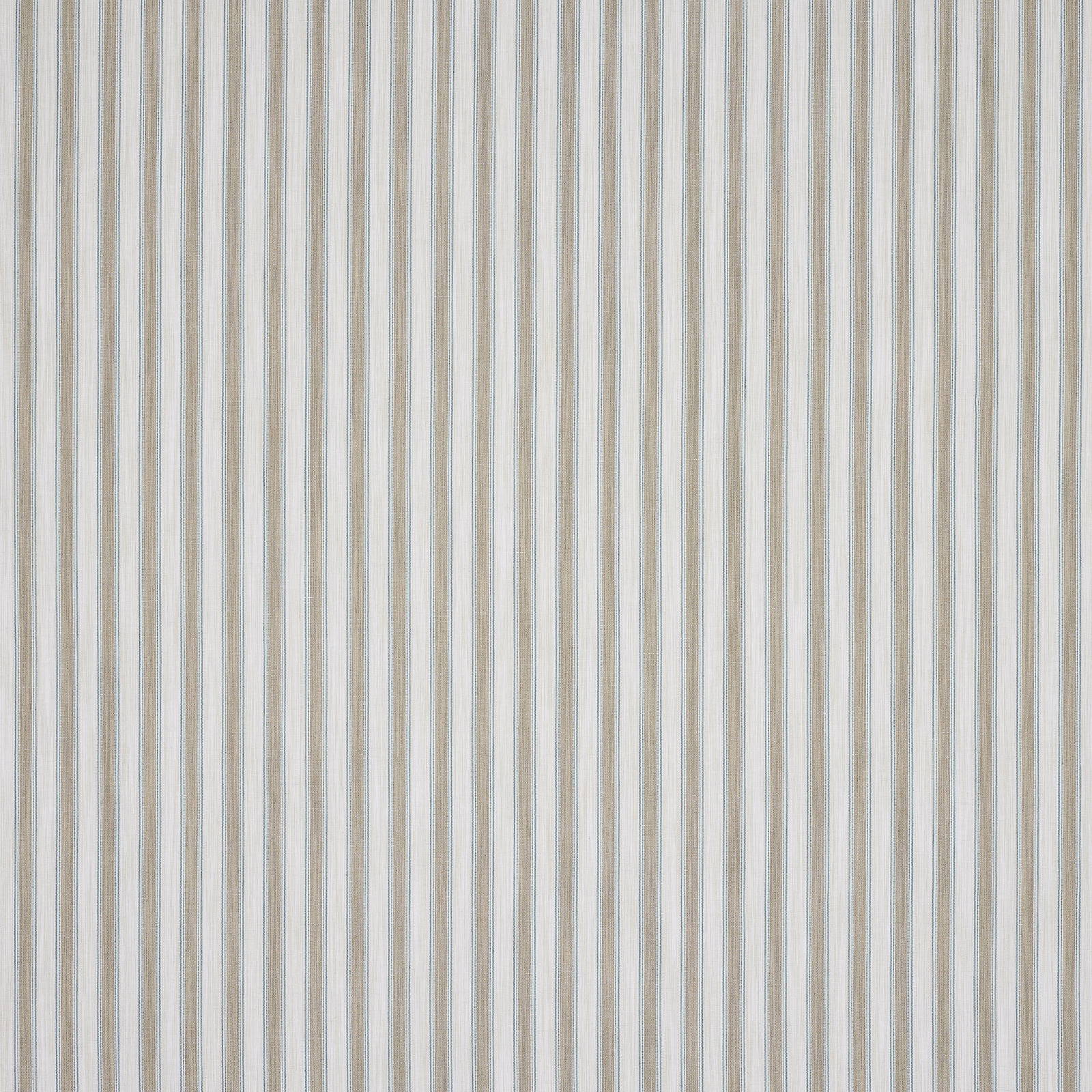 Pale stone vertical stripe fabric with тонal beige and grey fine lines