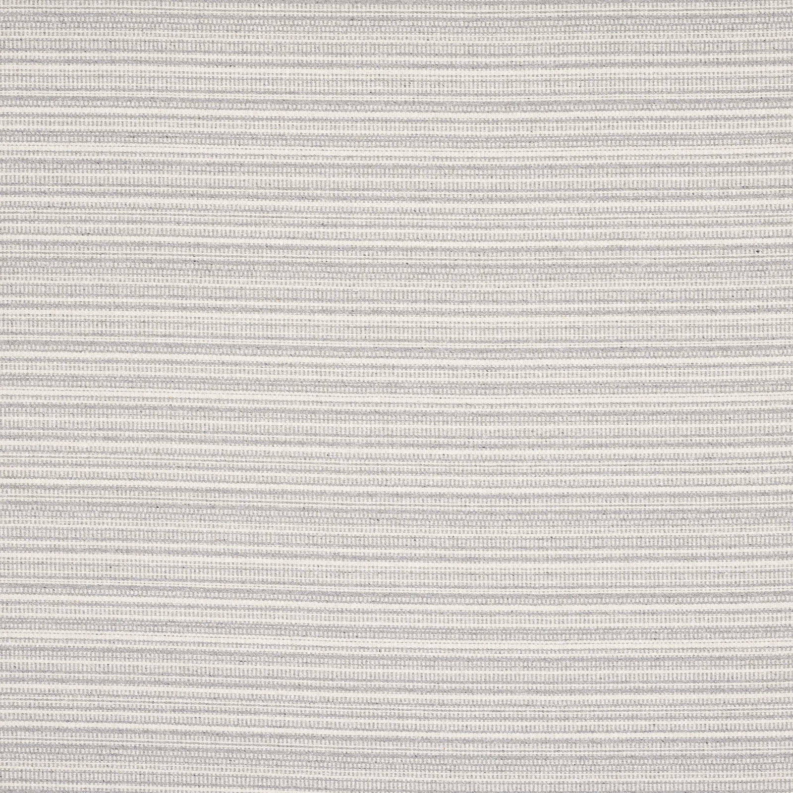 Pale grey striped woven fabric with fine horizontal ribbing