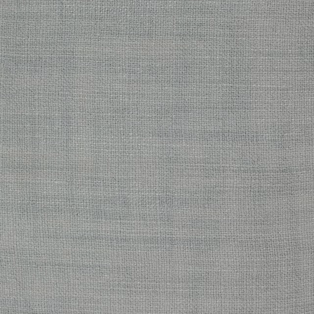 Soft aqua-grey linen weave with a fine, subtly mottled surface