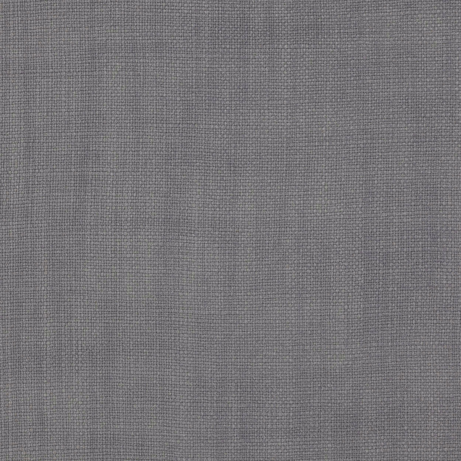 Close-up of a cool slate grey plain weave fabric with fine texture