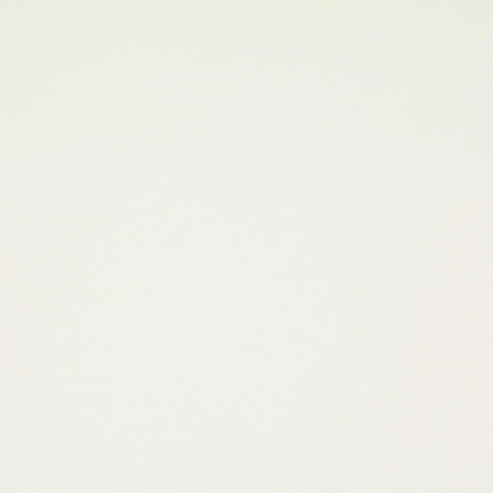 Pale chalk-white plain woven fabric with a soft linen texture