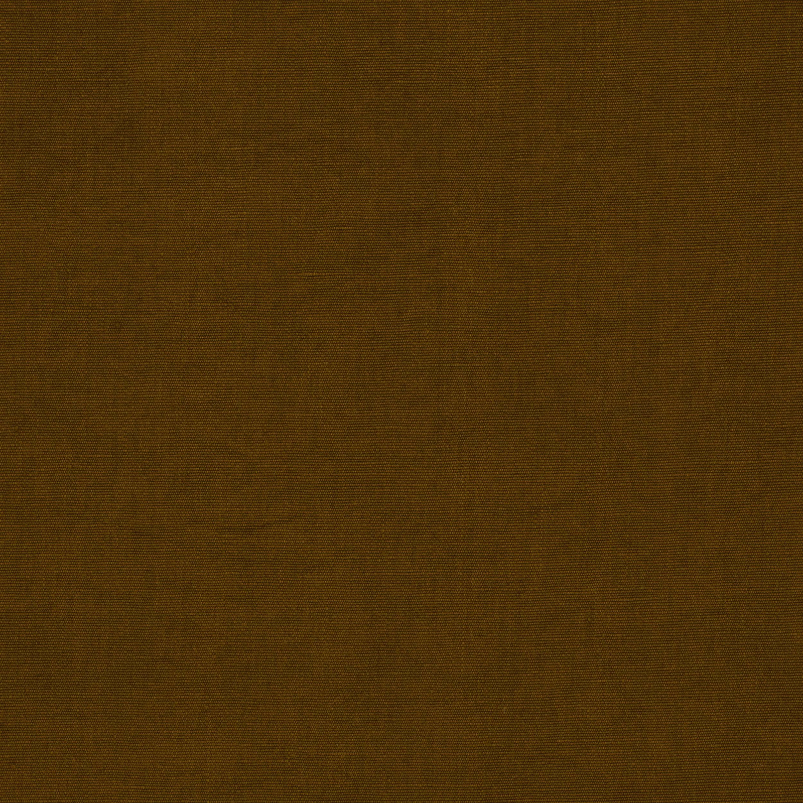 Olive-brown linen fabric swatch with a fine plain weave and matte texture