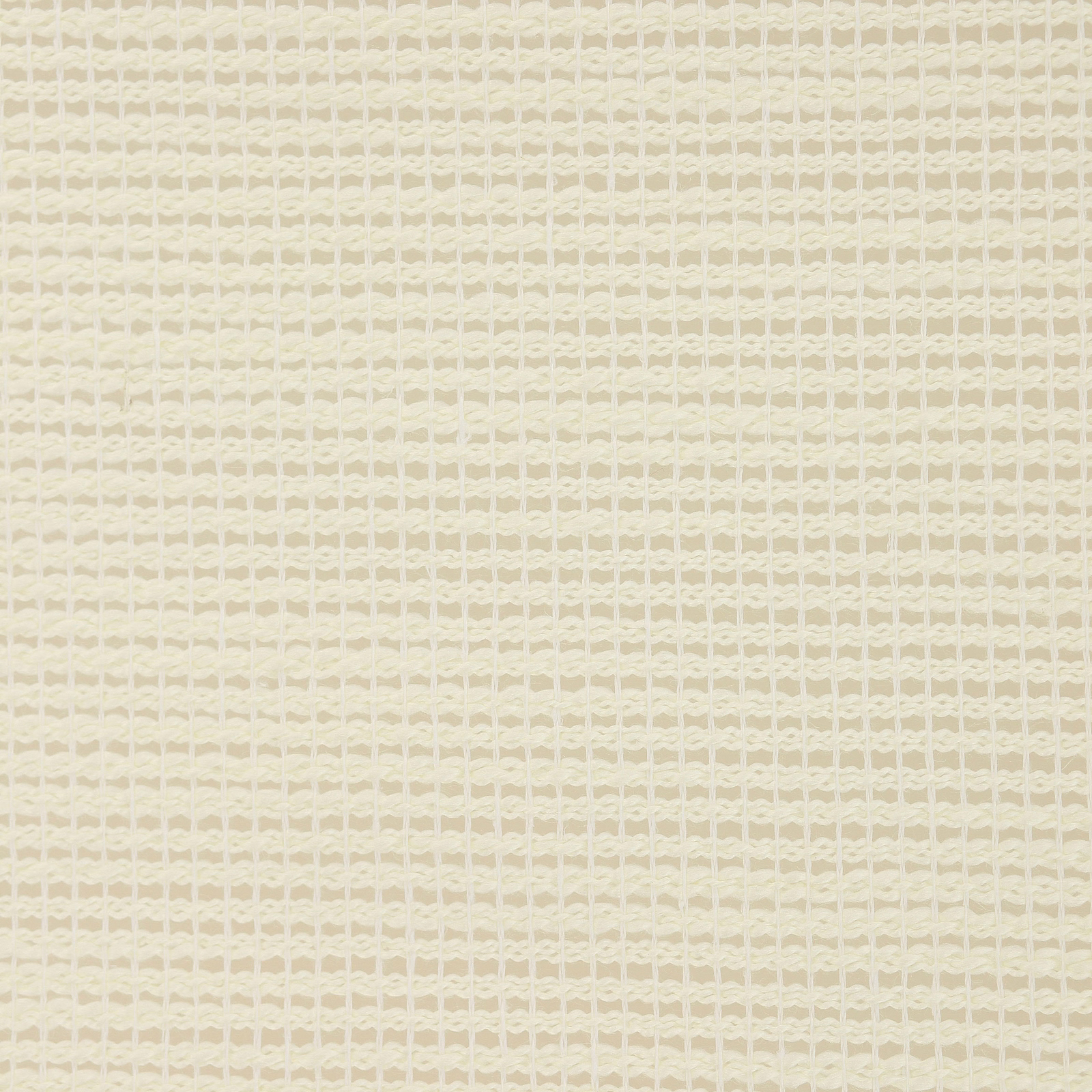 Close-up of a soft cream woven fabric with a small geometric texture