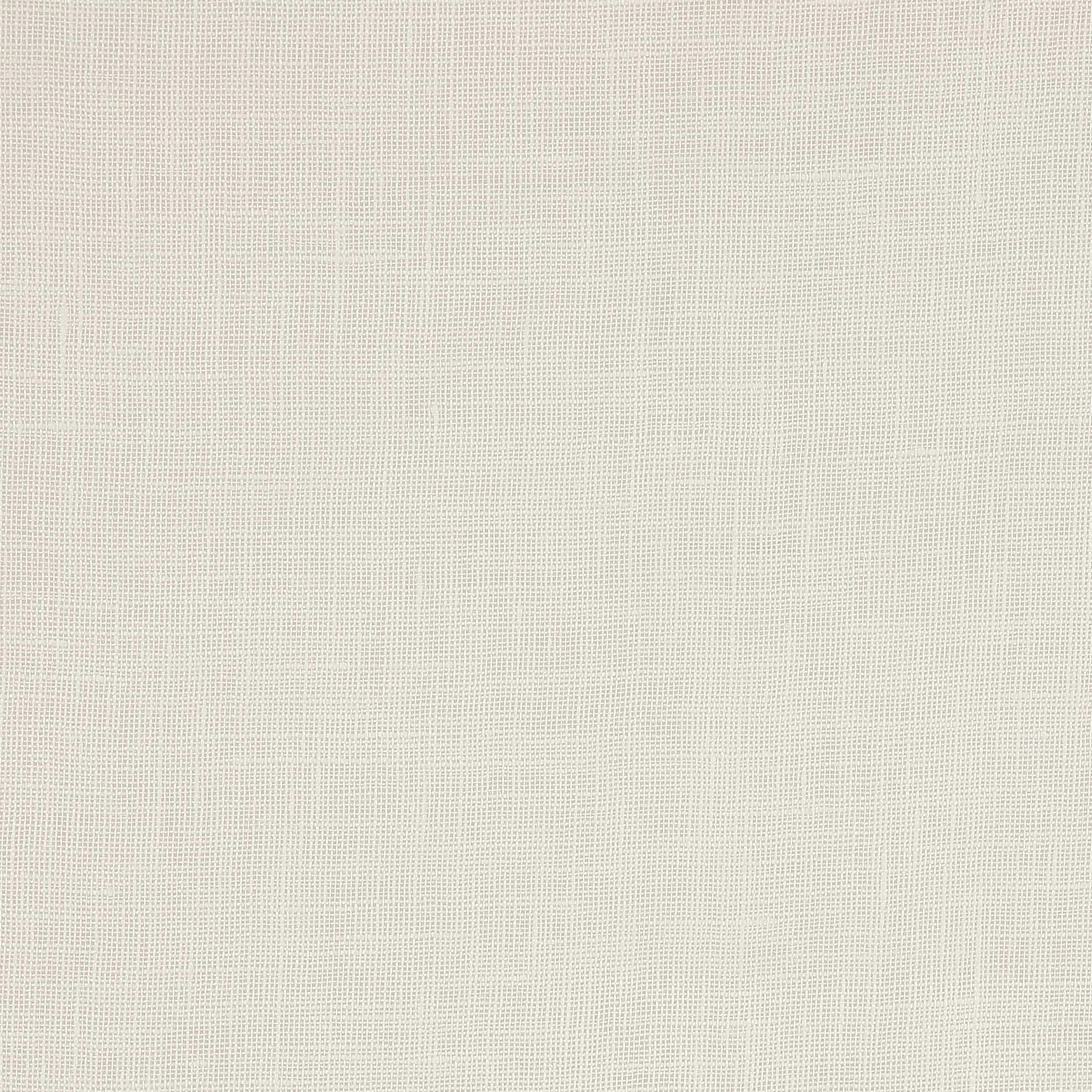 Soft ivory-white linen fabric swatch with fine regular weave