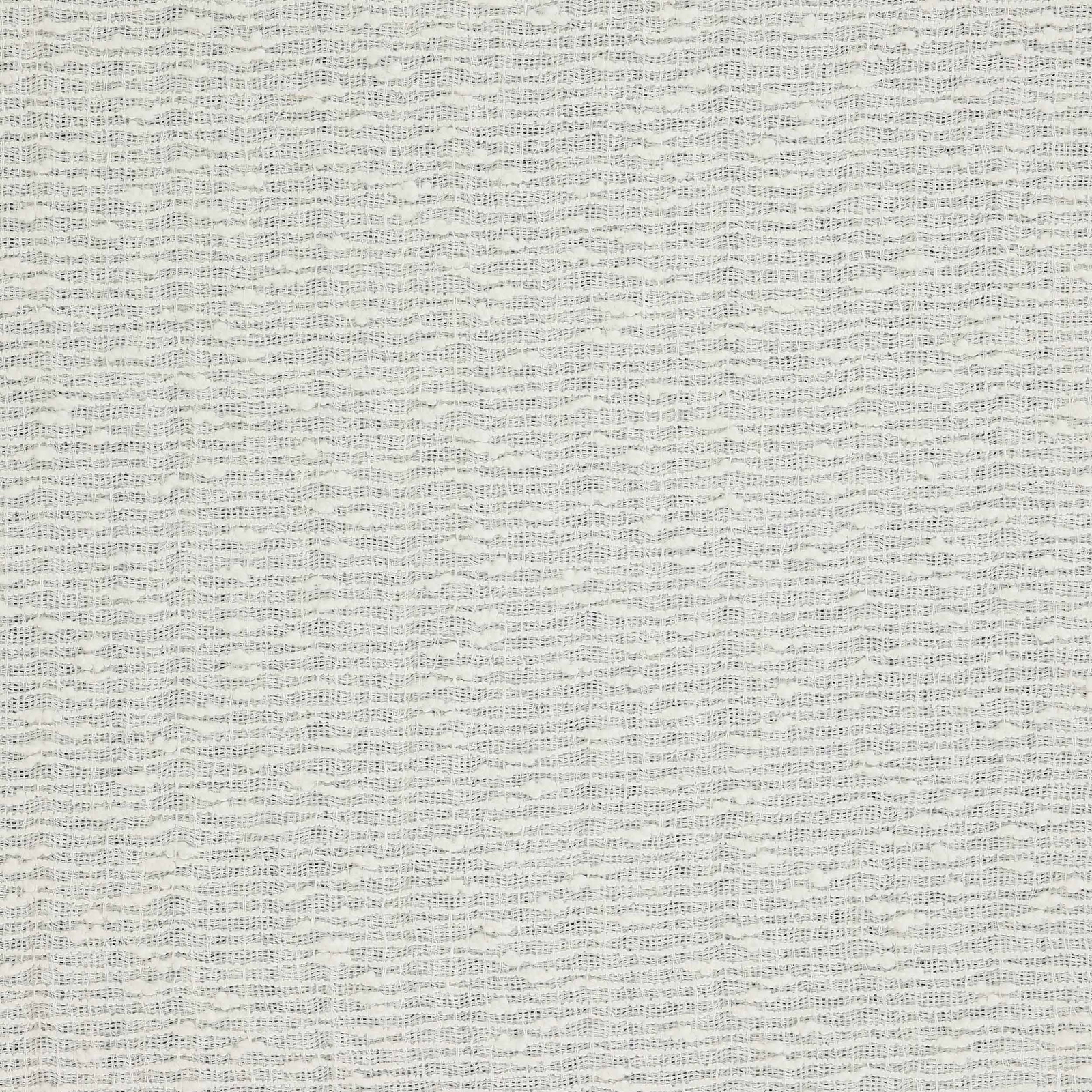 Pale bone textured weave with subtle horizontal ripples and soft slubbed linen look