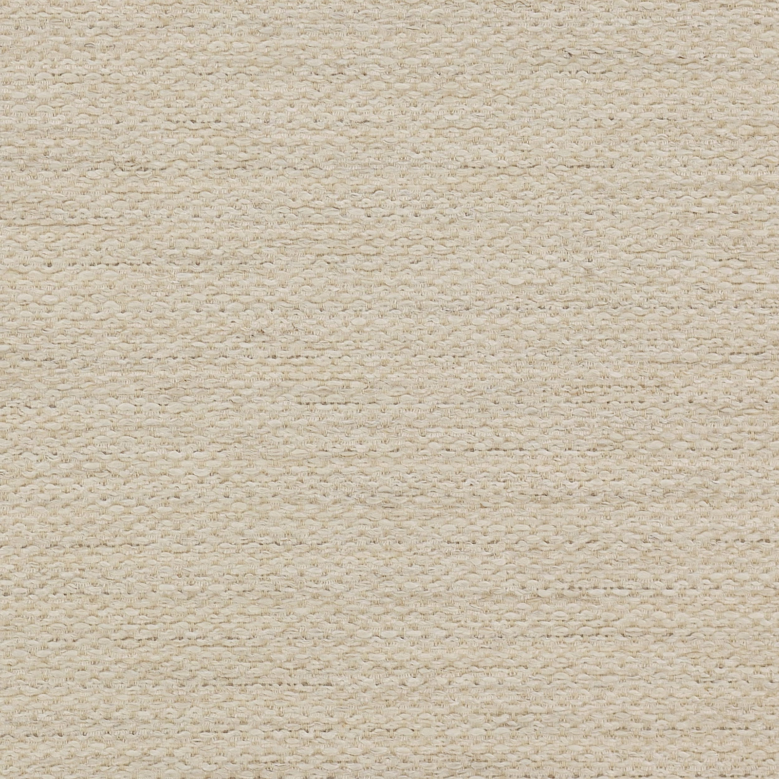 Close-up of a soft warm cream woven fabric with subtle slubby texture