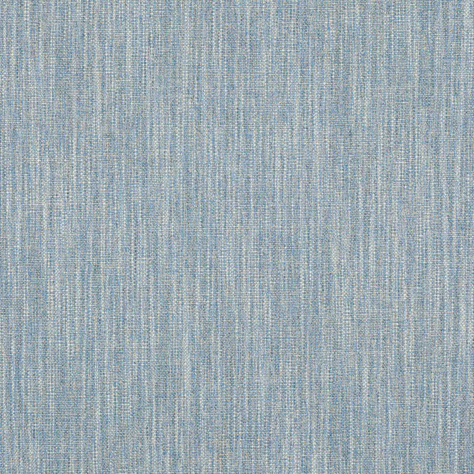 Soft misty blue textured fabric with fine vertical strié weave
