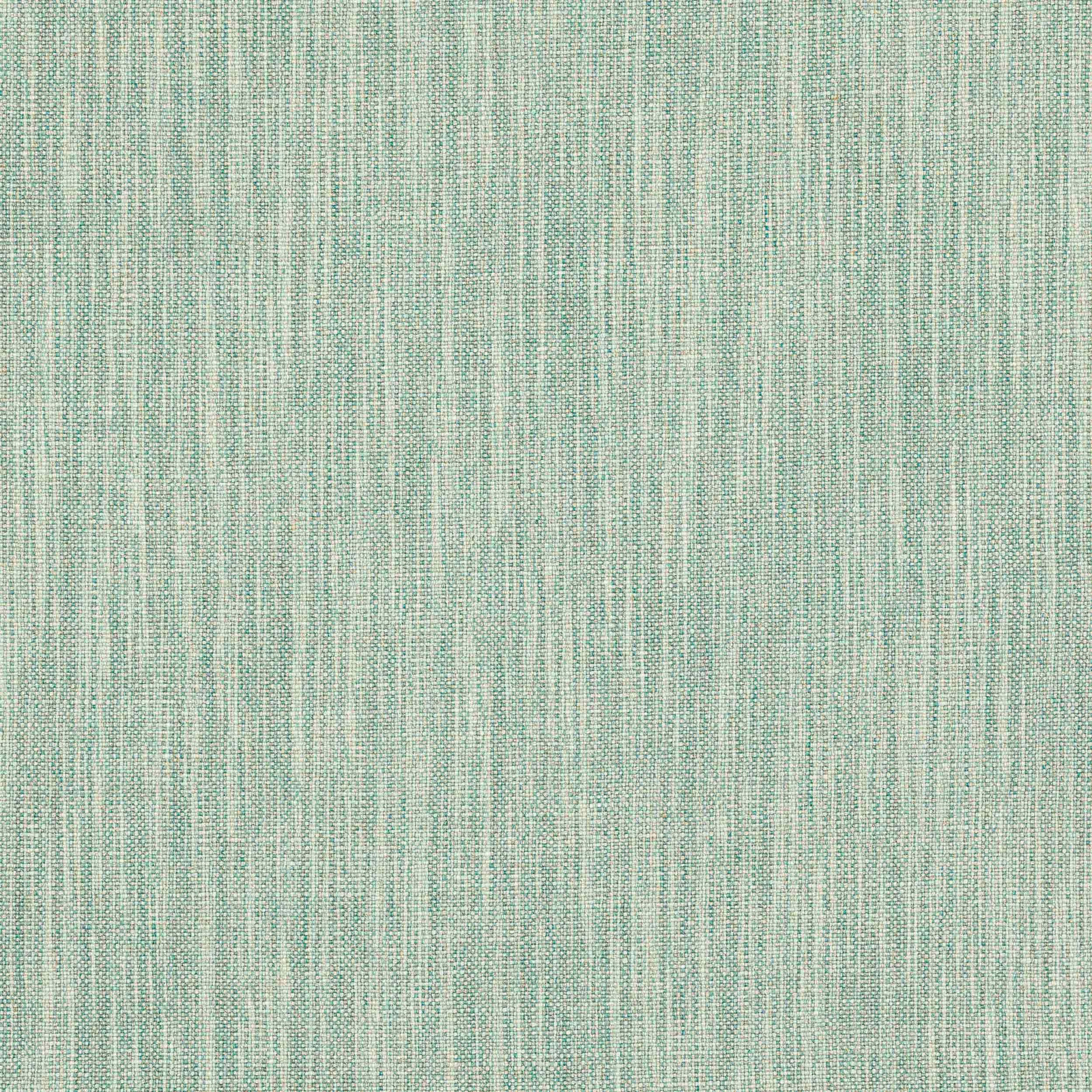 Pale forest green striped woven fabric with fine linen texture