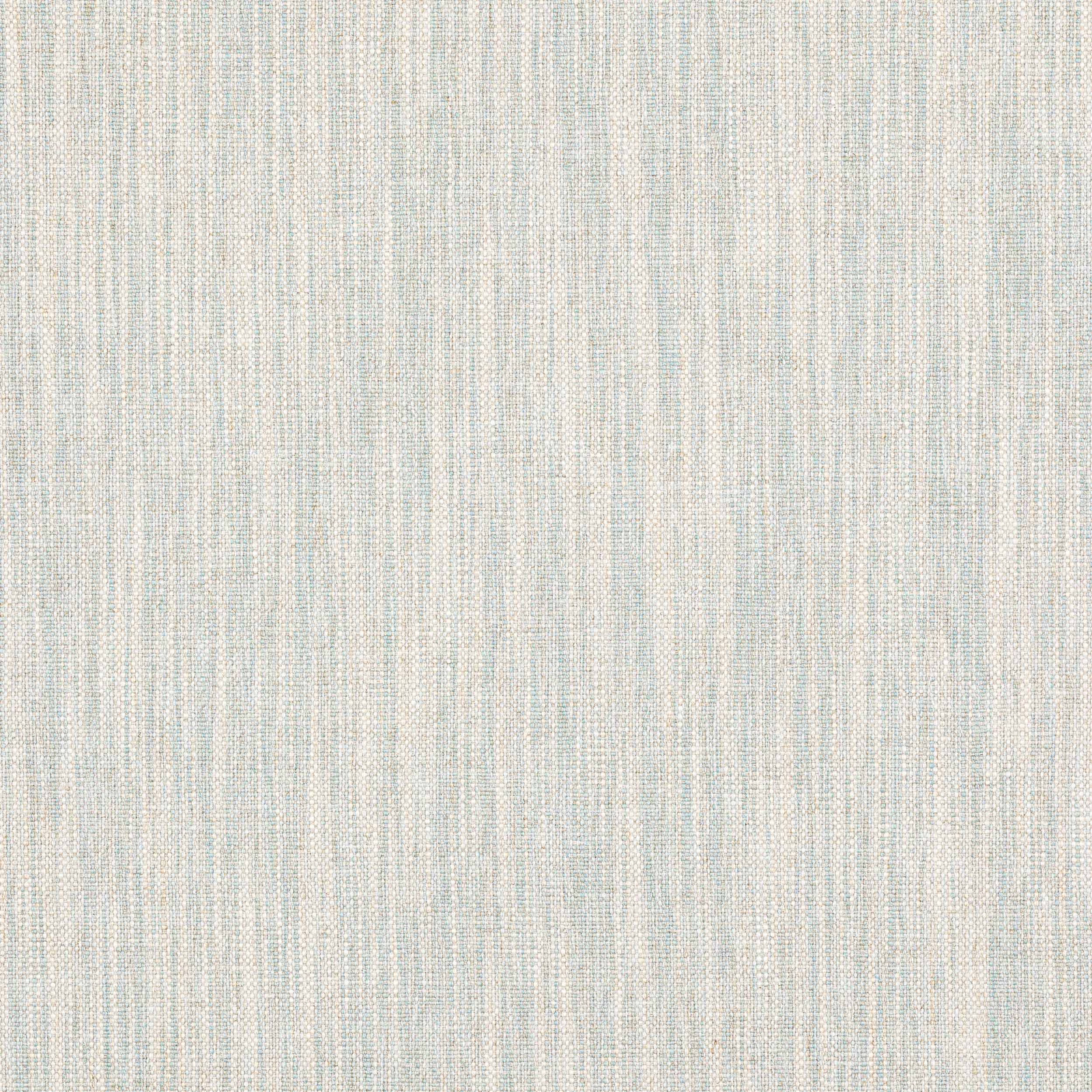 Pale aqua woven fabric with subtle vertical striations and linen texture