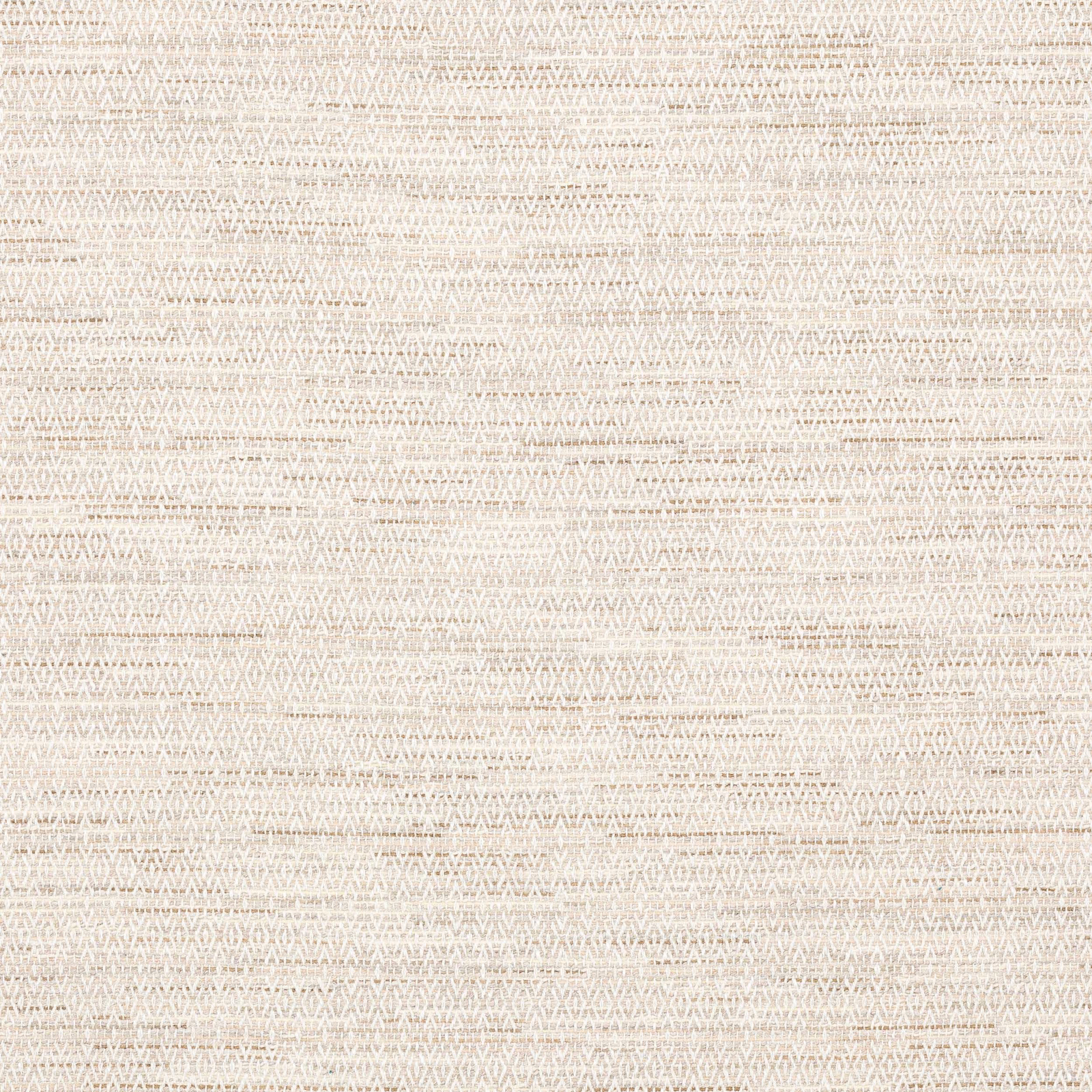 Pale beige cream textured woven fabric with fine geometric stripe pattern