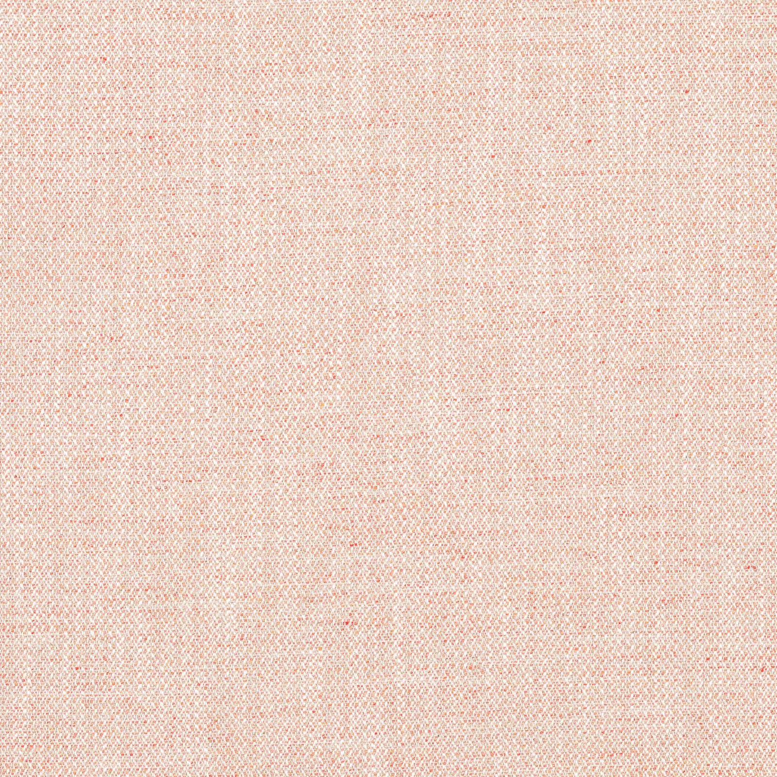 Pale coral pink plain weave fabric with a fine linen texture