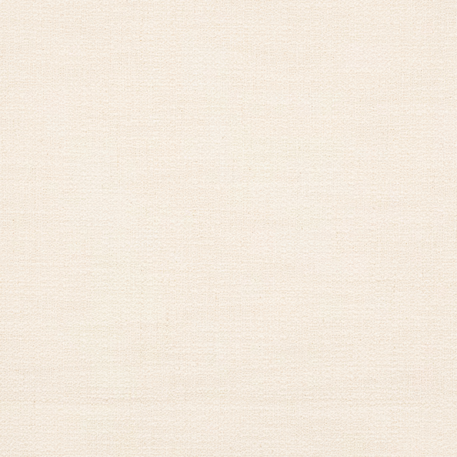 Close-up of a warm ivory woven fabric with a fine natural texture