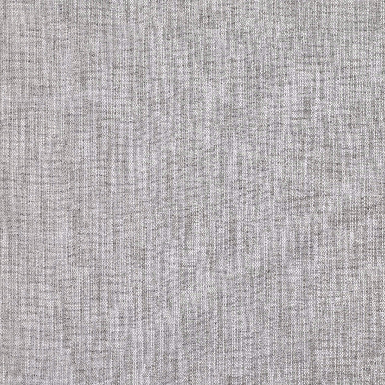 Pale grey linen-blend plain fabric with subtle woven texture