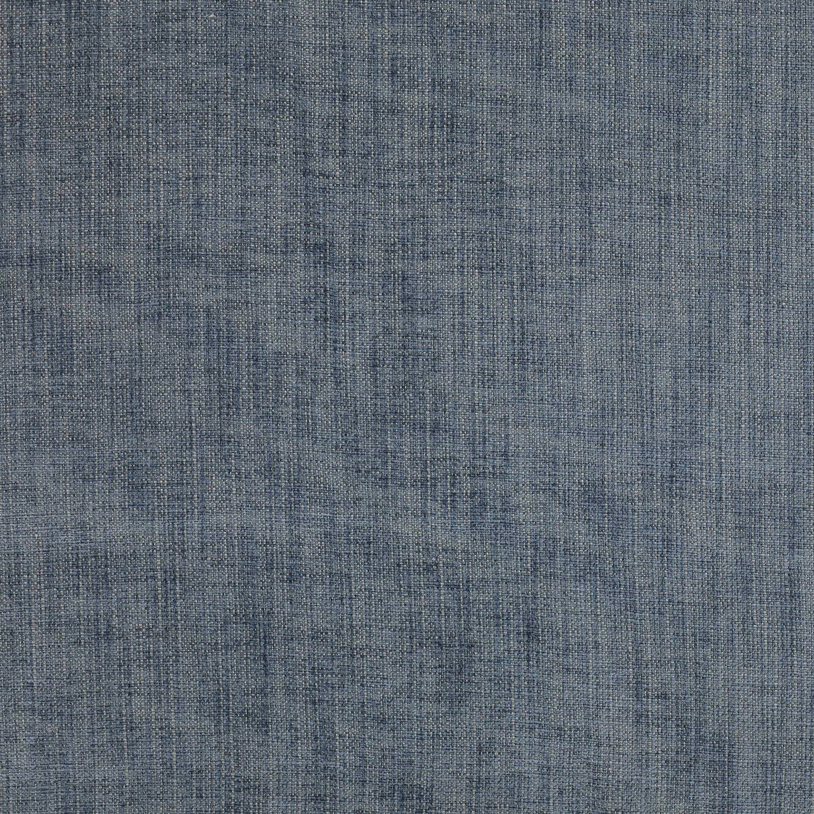 Muted sea blue plain weave fabric with fine linen texture