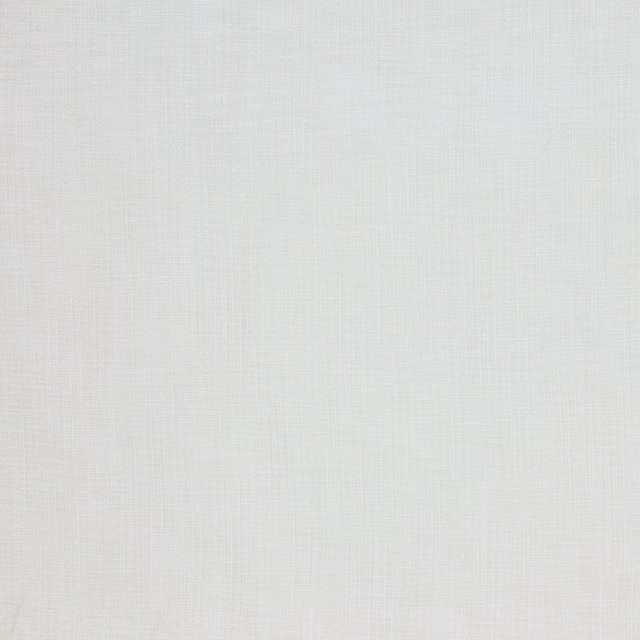 Soft chalk-white plain fabric with fine linen-like weave texture