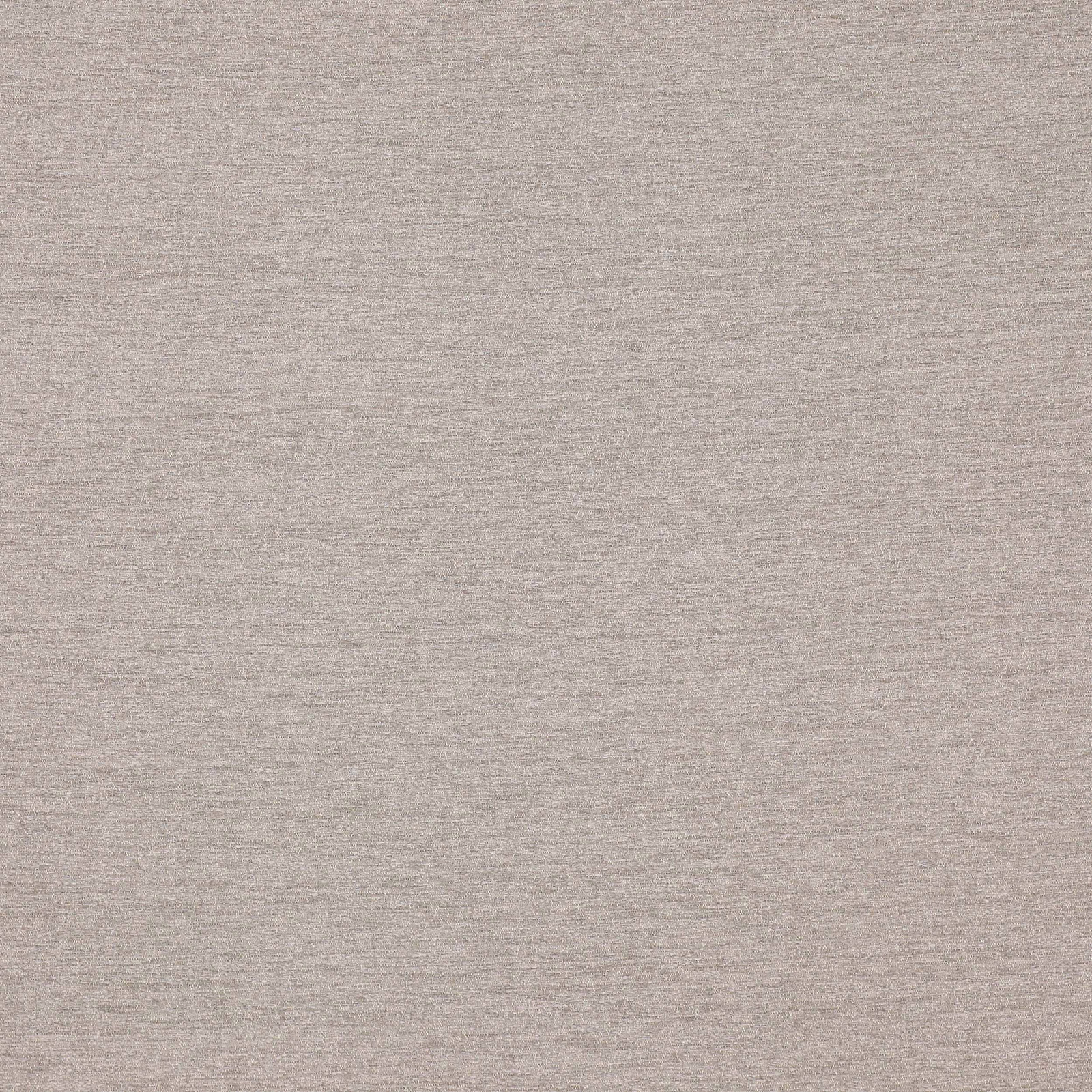 Close-up of a soft warm grey plain-woven fabric with fine texture