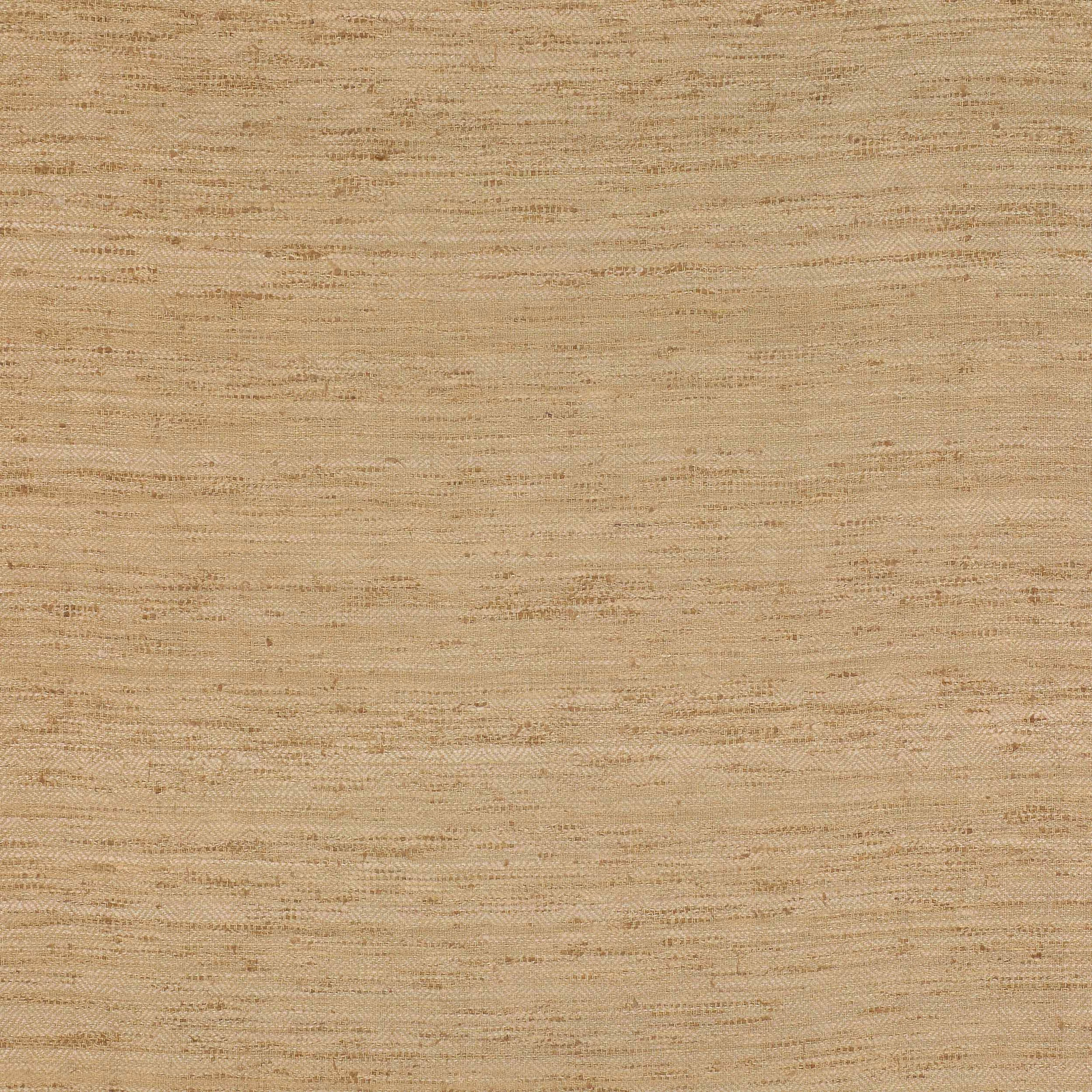 Close-up of warm beige silk fabric with subtle horizontal striations and soft sheen