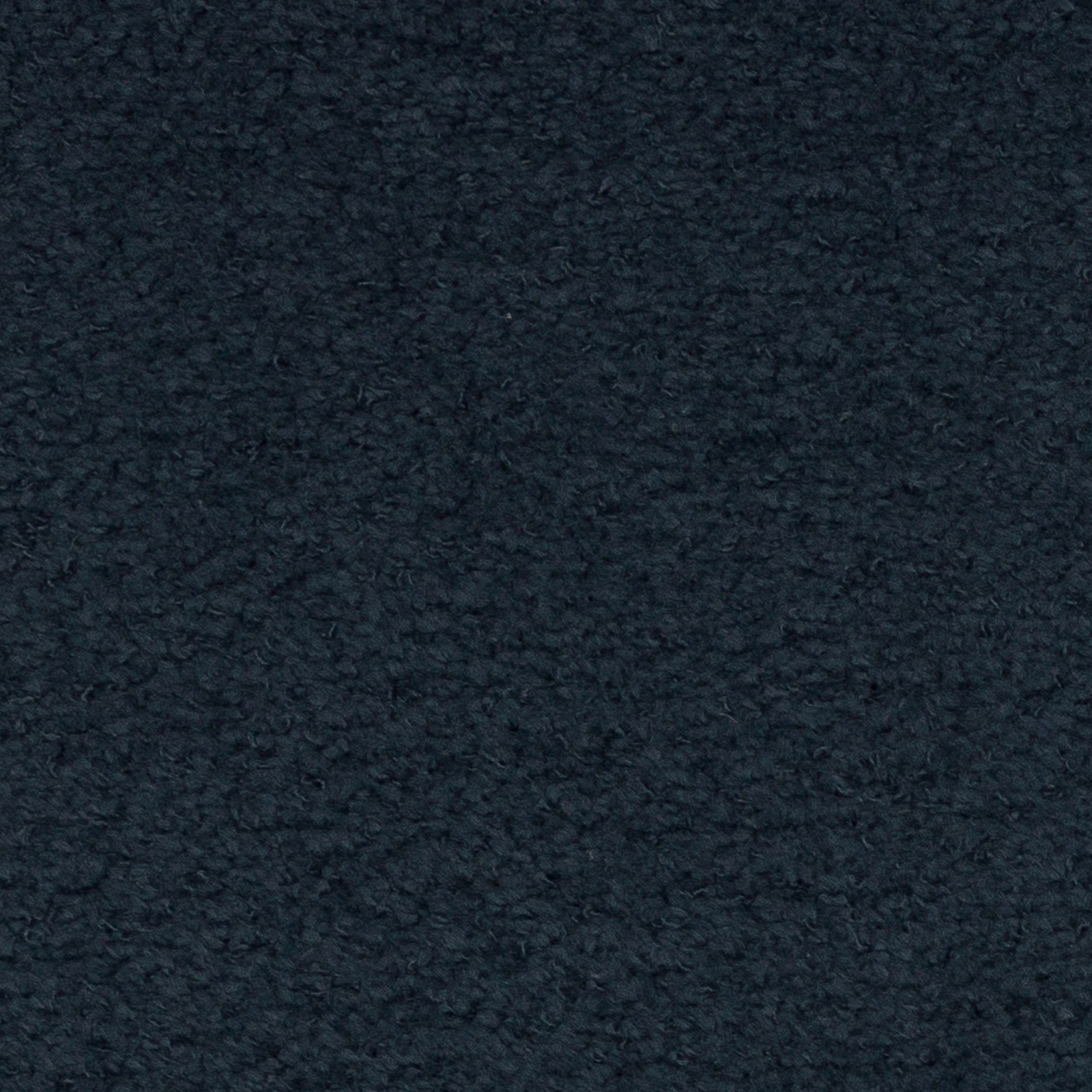 Deep marine blue textured fabric swatch with a dense, nubby weave