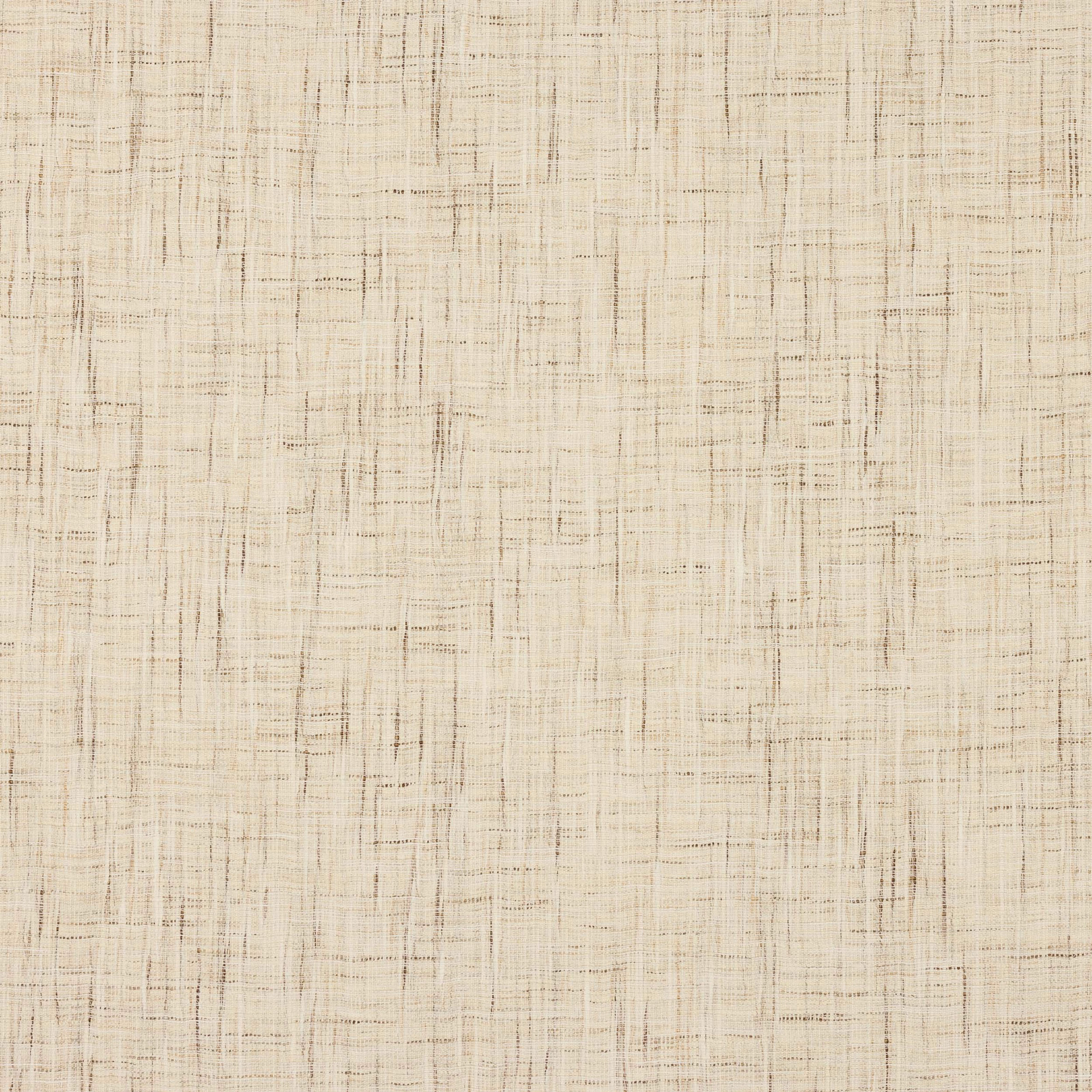 Ivory woven fabric with subtle crosshatch slub texture and fine darker flecks