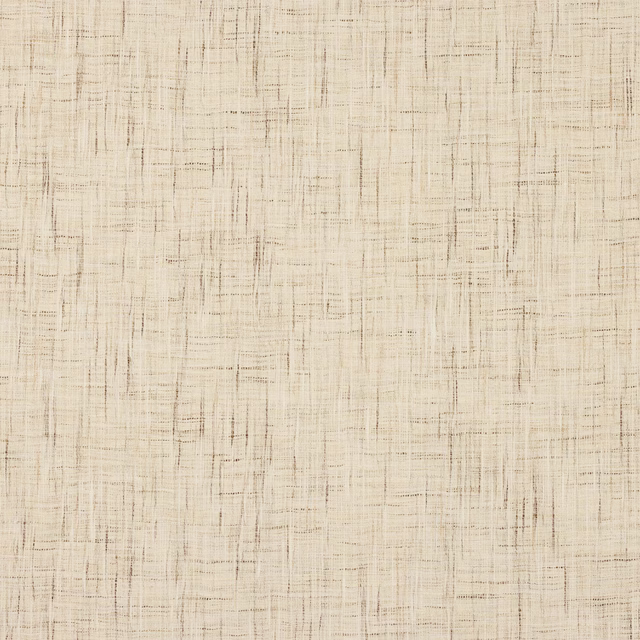 Ivory woven fabric with subtle crosshatch slub texture and fine darker flecks