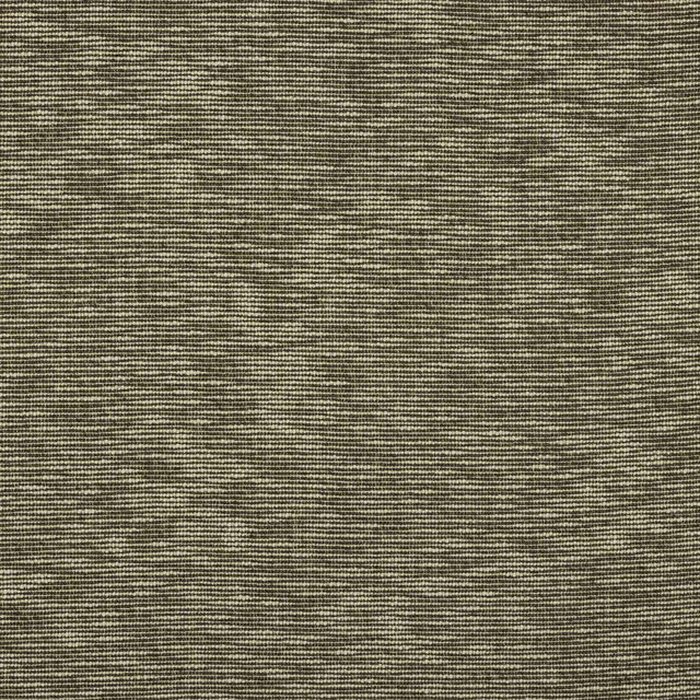 Close-up of dark brown woven fabric with fine horizontal texture and subtle slubs