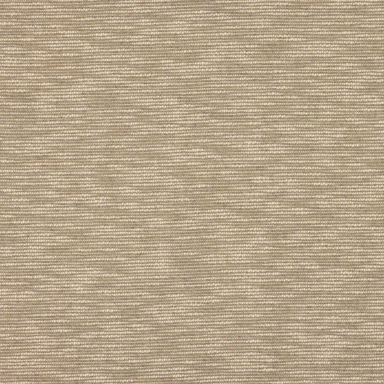 Close-up of soft warm taupe woven fabric with fine horizontal texture